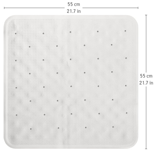Alfombrilla de Ducha de Goma Antideslizante, 55x55cm, Tatkraft Fine, 2