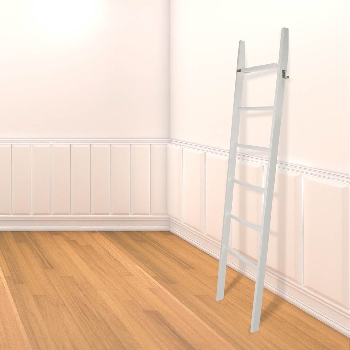 Toalleros de pie AXEL, Toallero baño, soporte para toallas, Toallero, 5 niveles, superficie de almacenamiento, blanco, ARIT, 5