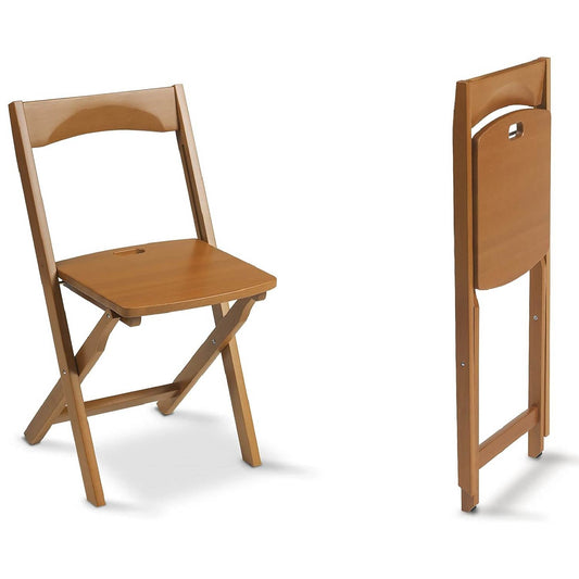 Sillas de madera DIANA, juego de 2, Sillas plegables, Sillas comedor madera, Sillas para cocina, cereza, ARIT, 2