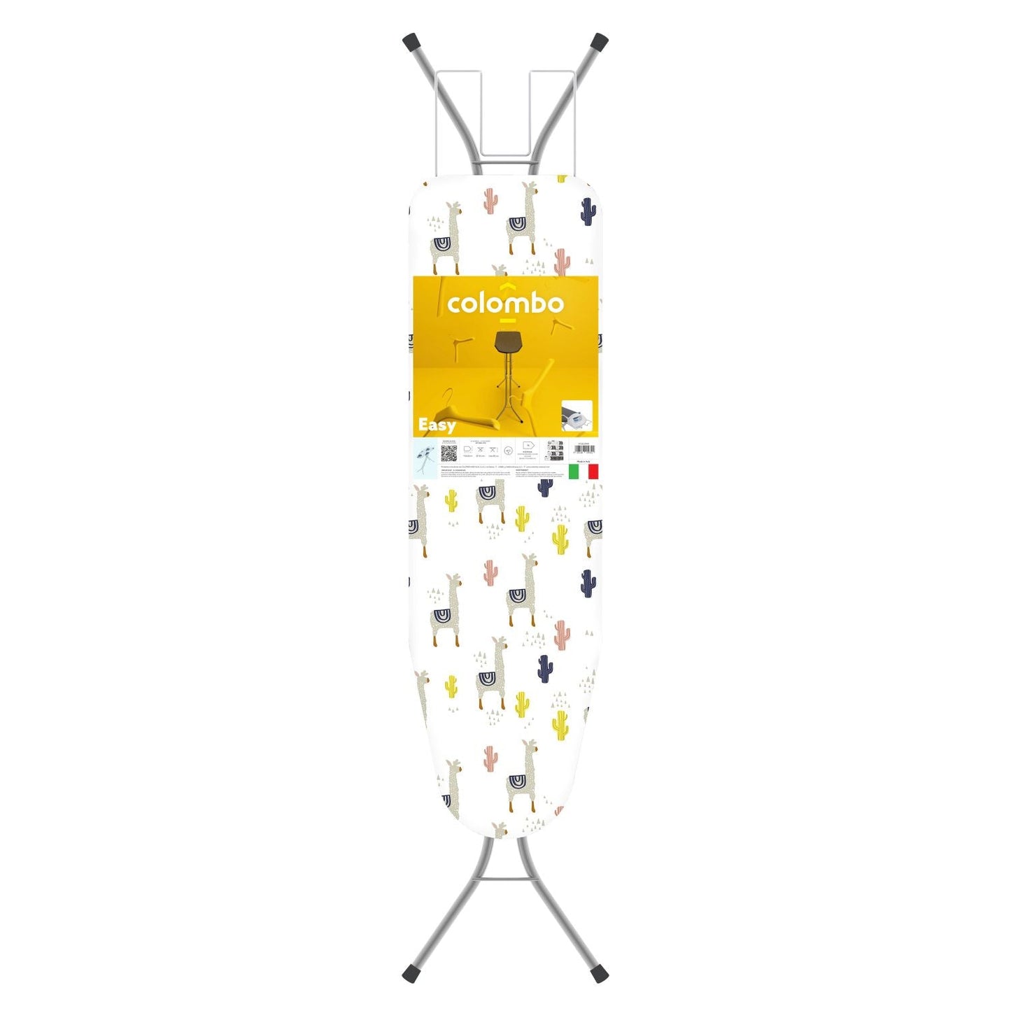Tabla de planchar, 110x32 cm, Tabla de planchar plegable, altura regulable en 4 posiciones hasta 88 cm, Colombo EASY , 2