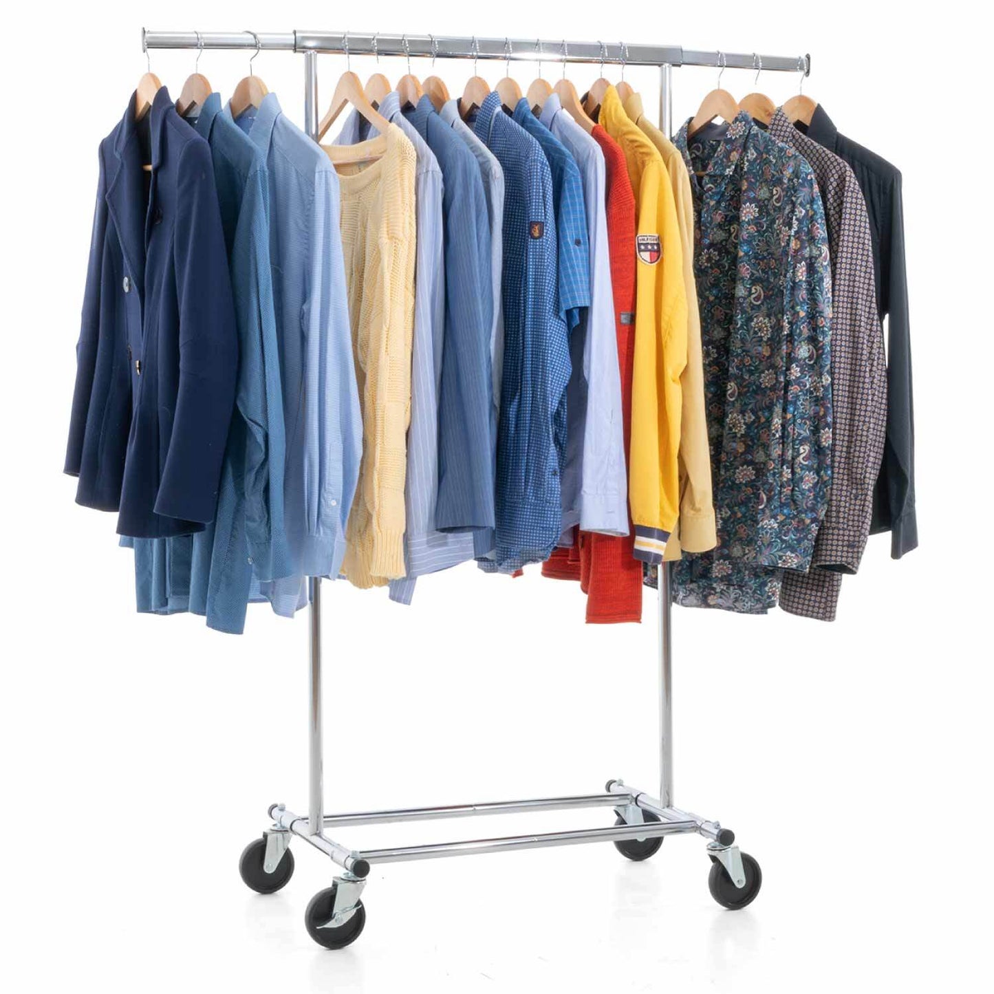 Burro Ropa Resistente, hasta 100 kg, Burro Ropa industrial, con Ruedas,Tatkraft Darren