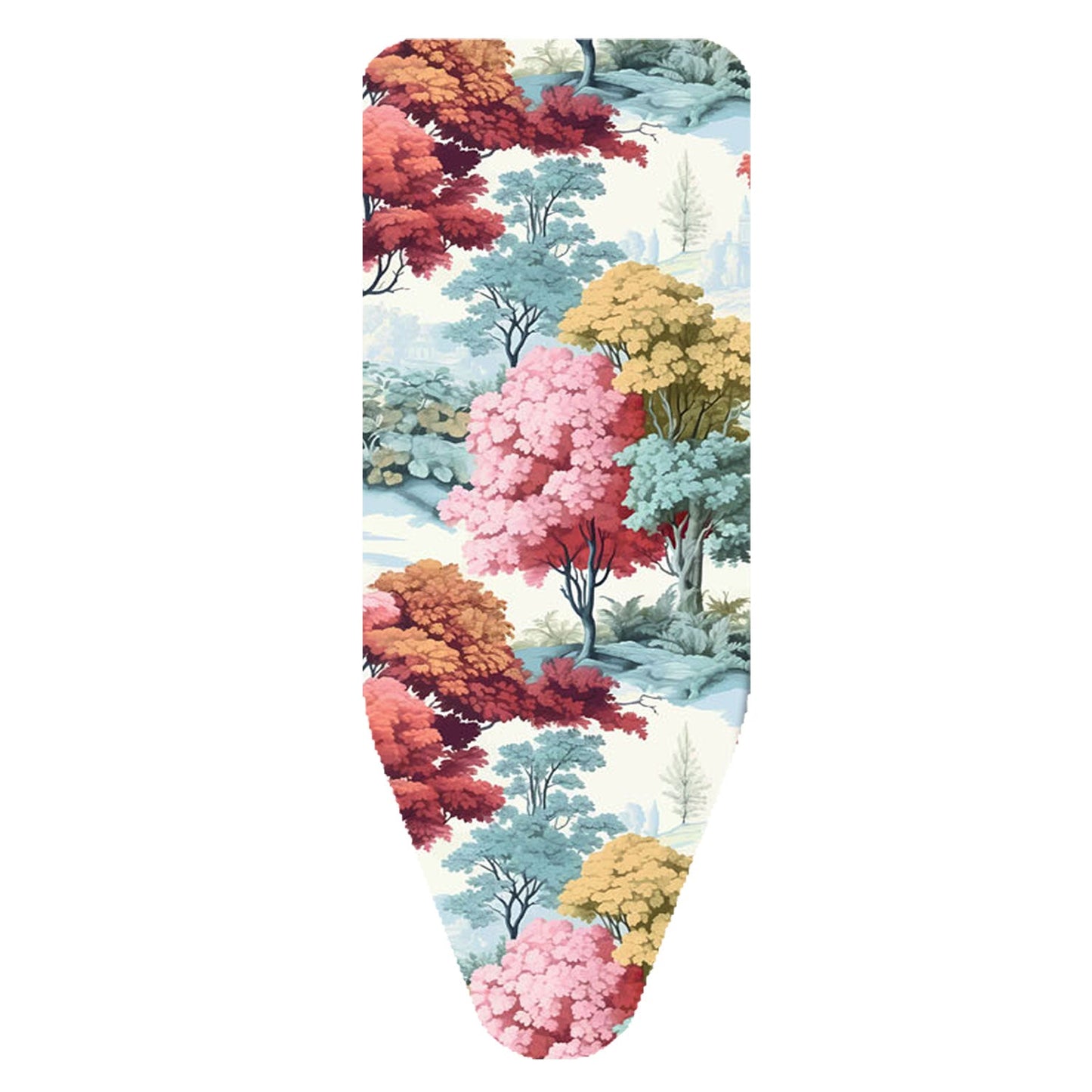 Funda Tabla Planchar, tamaño XL, 140×55 cm, 2 capas, algodón 100 % y molton, clip de fijación, Hecha en Italia, Colombo Autumn Vibes, 4