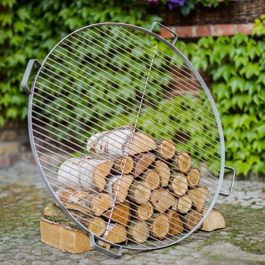 Cook King - Parrilla con 4 asas de acero inoxidable para brasero - Diá. 60 cm | 70 cm | 80 cm, 2