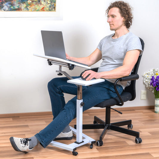 Mesa Ordenador, Mesa Portatil, Altura variable, Mesa Ordenador Sofa, Mesa para Ordenador Portatil, Tatkraft Like, 1
