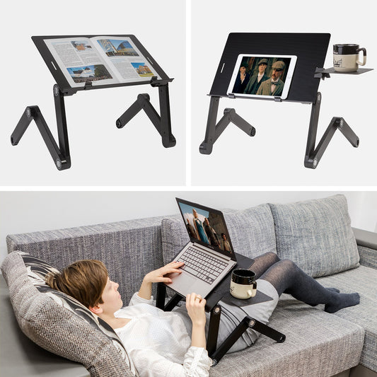Mesa para Portátil, Ajustable y Plegable con Ventilación USB , WonderWorker Einstein, 1