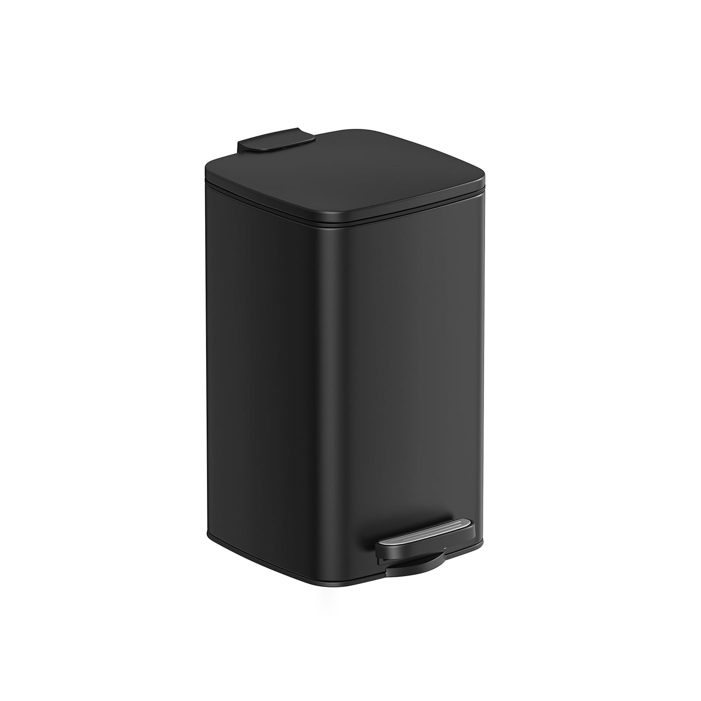 Cubo de Basura, de Baño, 8 L, Cubo basura cocina, con Pedal, para Espacios Pequeños, con Tapa de Cierre Suave, SONGMICS, 6