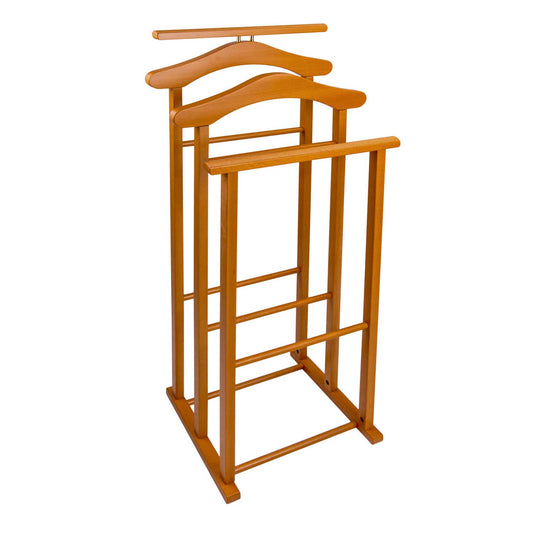 Galán de noche, Galán de Noche Moderno, Hecho de Haya, Perchero Pie para Trajes, de Hombre o Mujer, ARIT MAXI, 3