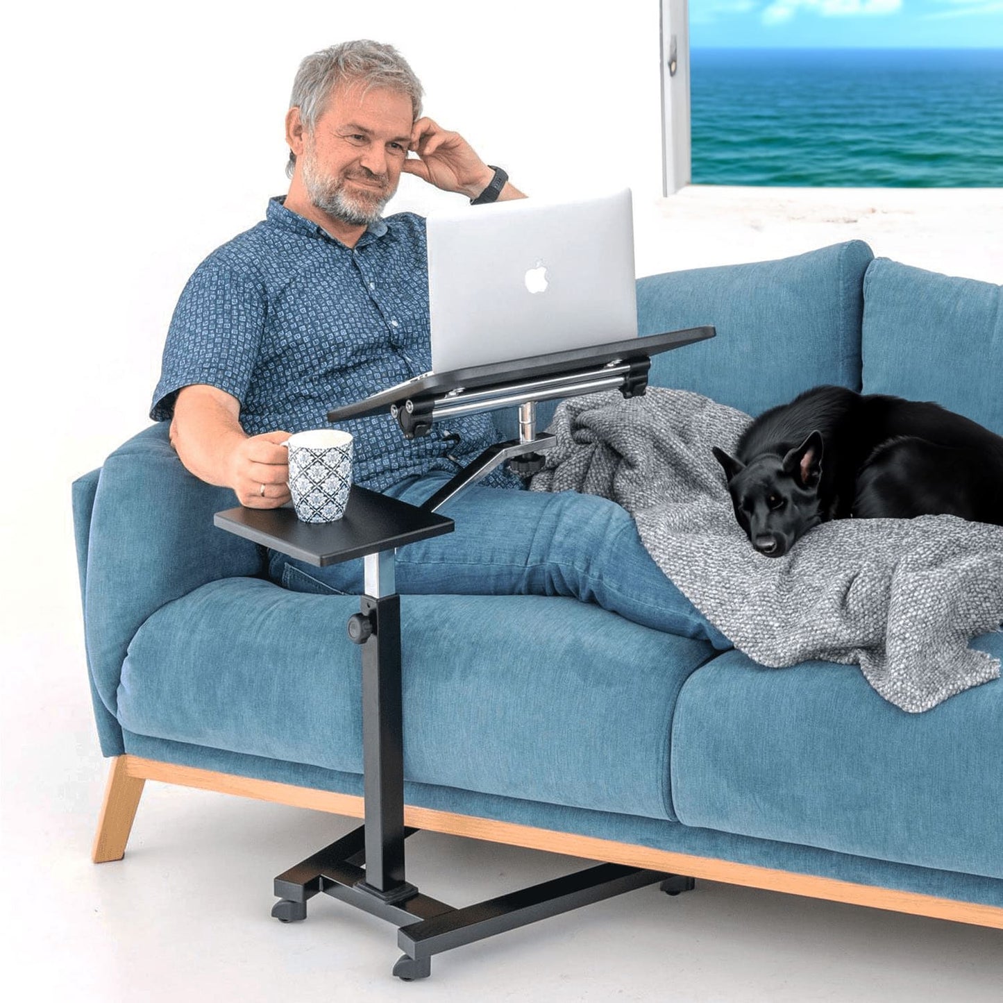 Mesa Ordenador Sofa, Mesa para Ordenador Portatil, Tatkraft Joy, 1