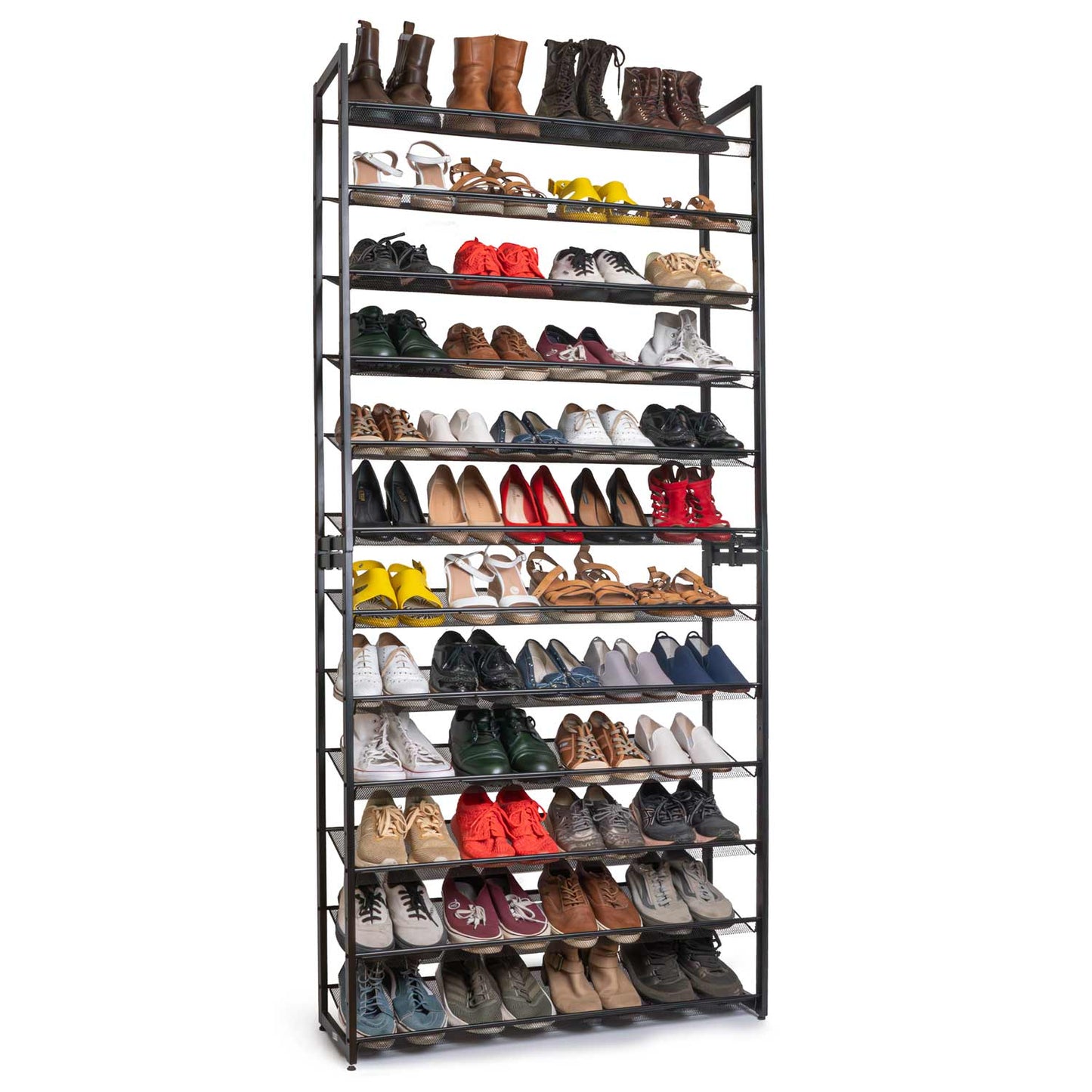 Zapatero, 12 Niveles, Zapatero alto y estrecho, Zapatero Metálico, Tatkraft Eiffel, 7