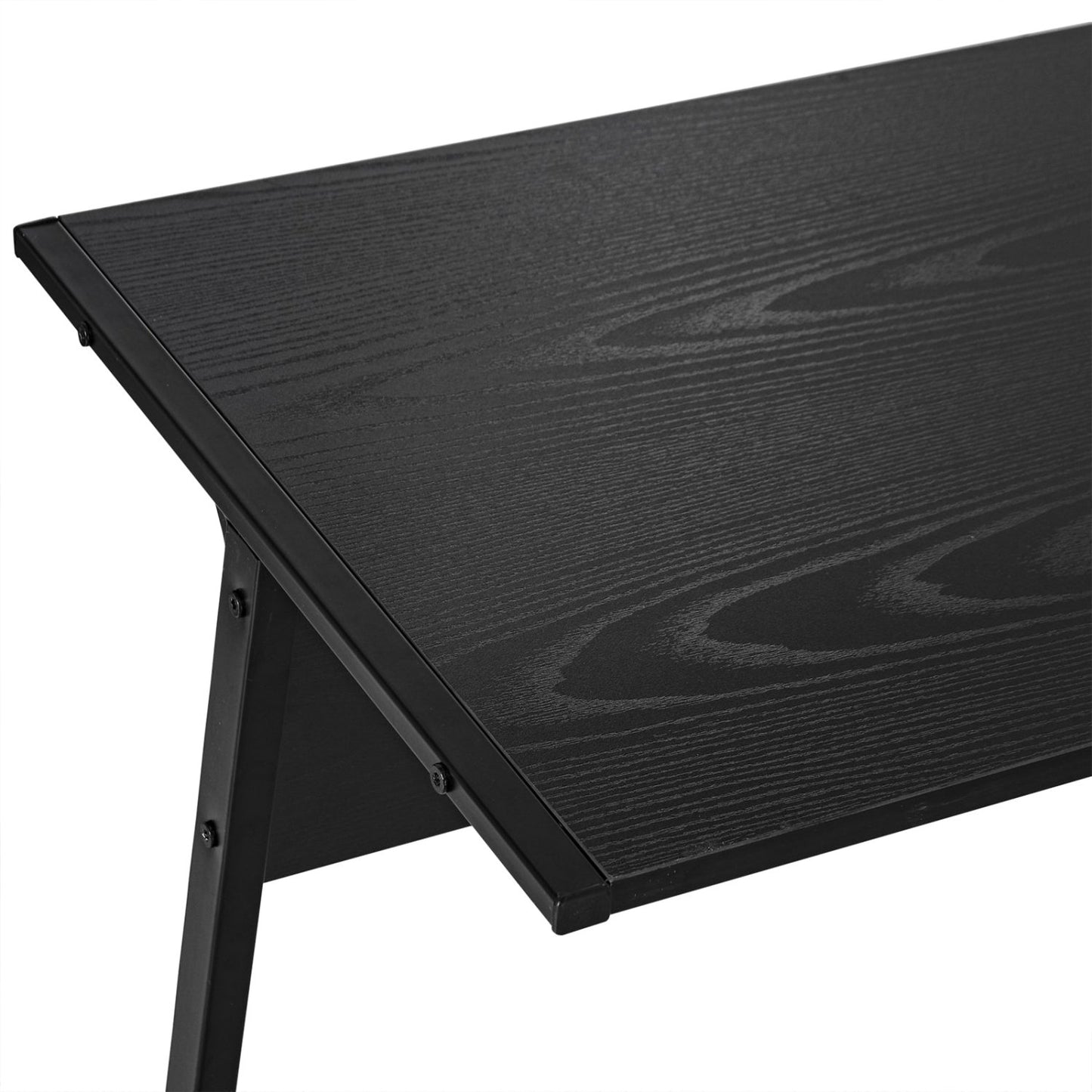 Escritorio Esquinero, Escritorio Ordenador, Mesa Oficina, Mesa escritorio, Mesa de Estudio, con Gran Espacio, Negro, HOMCOM, 7