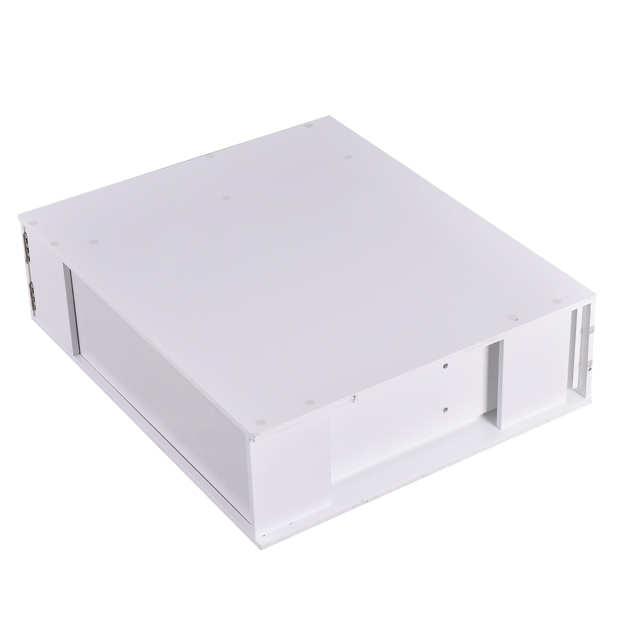 Armario baño, Mueble auxiliar baño, Estanterias almacenaje, 16 x 48,5 x 58 cm, Blanco, Costway, 8