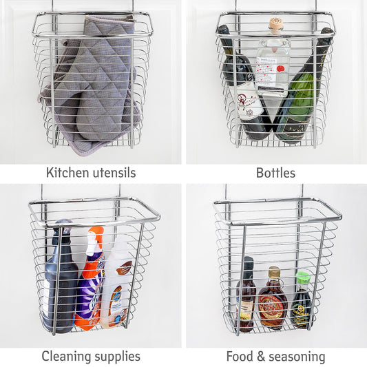 Tatkraft Top Cesto Organizador de Cocina, Colgante sobre Puerta de Armario