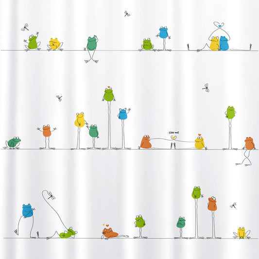 Cortina de Ducha de Poliéster Impermeable