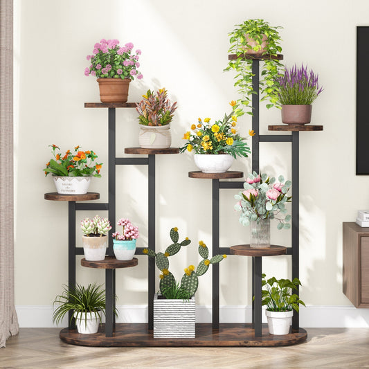 Tribesigns - Soporte para plantas de interior, estante para plantas de varios niveles, soporte para flores, soporte para exhibición