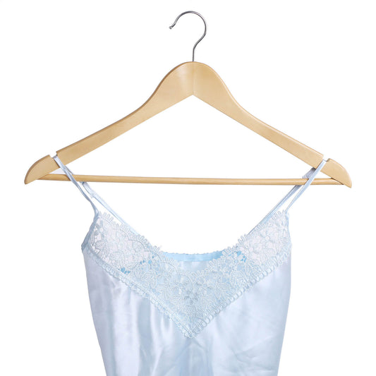 SONGMICS - Percha de Madera Maciza, Juego de 20, con Ranuras para Hombros, Barra Antideslizante para Pantalones, Gancho Giratorio de 360°, Natural