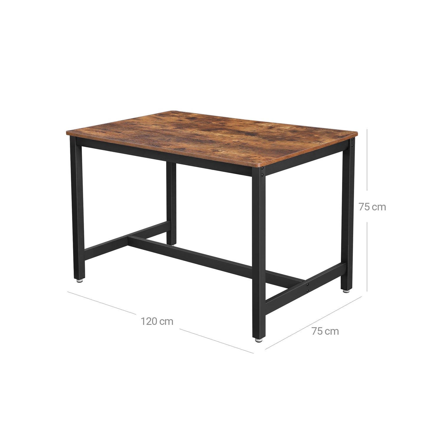 Vasagle Mesa de Comedor con 4 Plazas