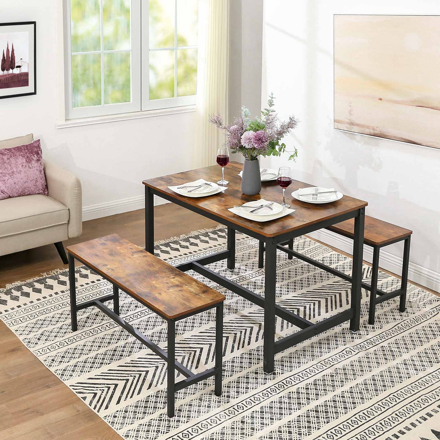 Mesa de Comedor con 4 Plazas