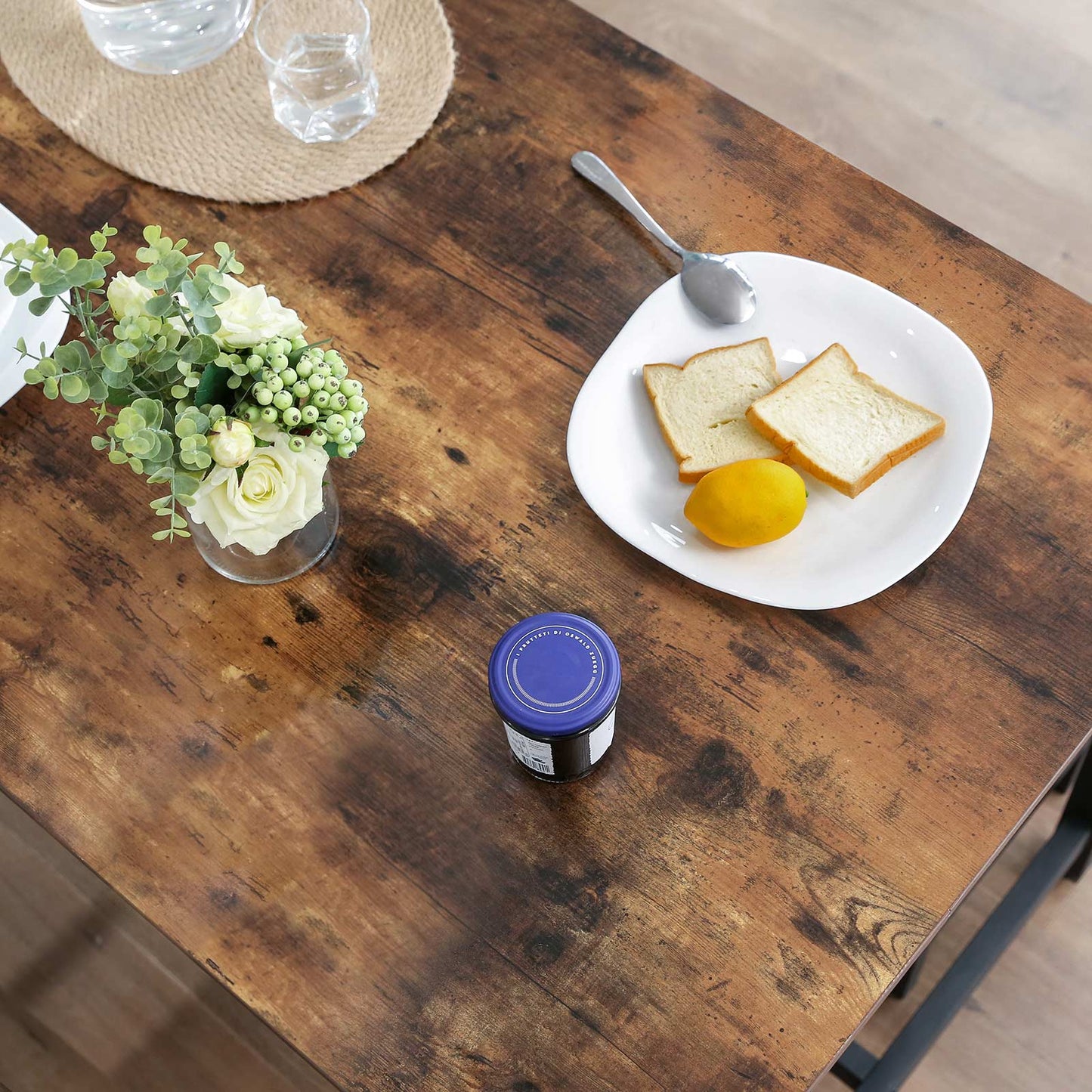 Vasagle Mesa de Comedor con 4 Plazas