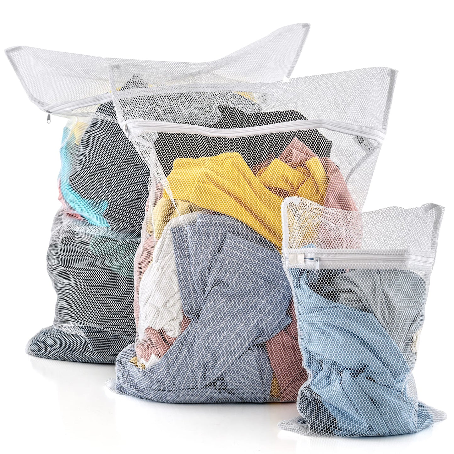 Set de 3 Bolsas Protectoras para Lavadora para Proteger Ropa Delicada