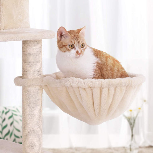 Árbol Rascador para Gatos con Plataformas y Sisal