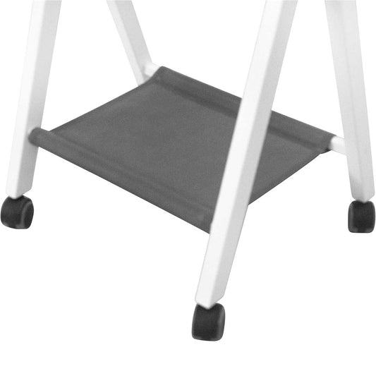 Galán De Noche Plegable En Madera De Haya Maciza, Color: Blanco, ARIT NELSON