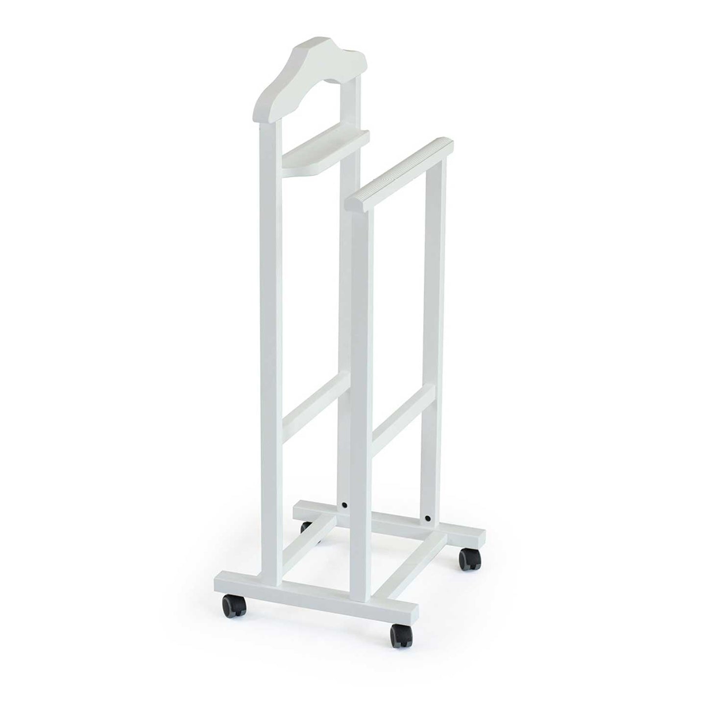 Galán de Noche para Dormitorio MIRANO, Madera, Elegante, Color: Blanco, ARIT MIRANO, 3