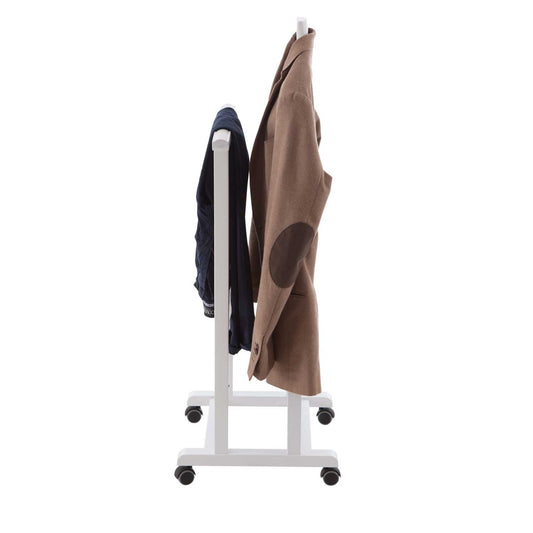 Galán de Noche para Dormitorio MIRANO, Madera, Elegante, Color: Blanco, ARIT MIRANO