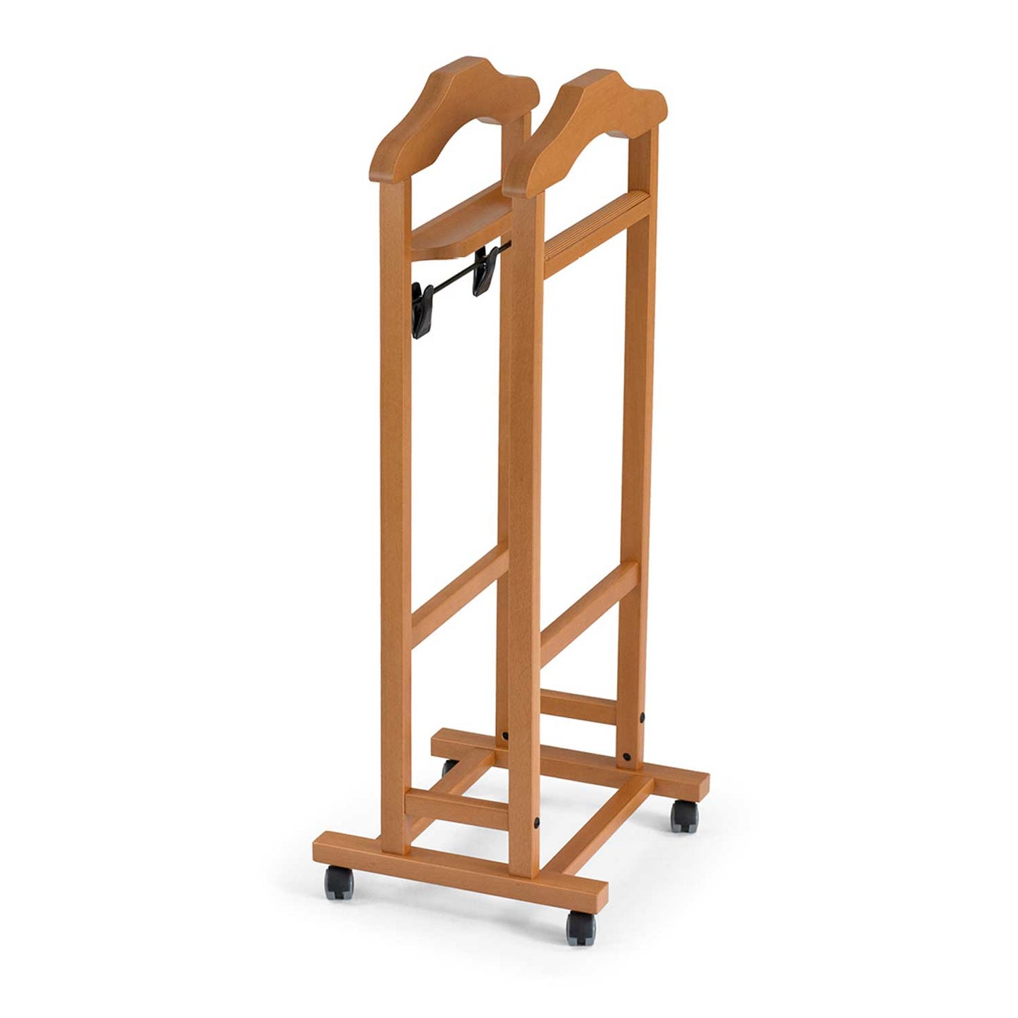 Galán De Noche Doble En Madera De Haya Maciza - Color: Cerezo, ARIT MIXER, 4