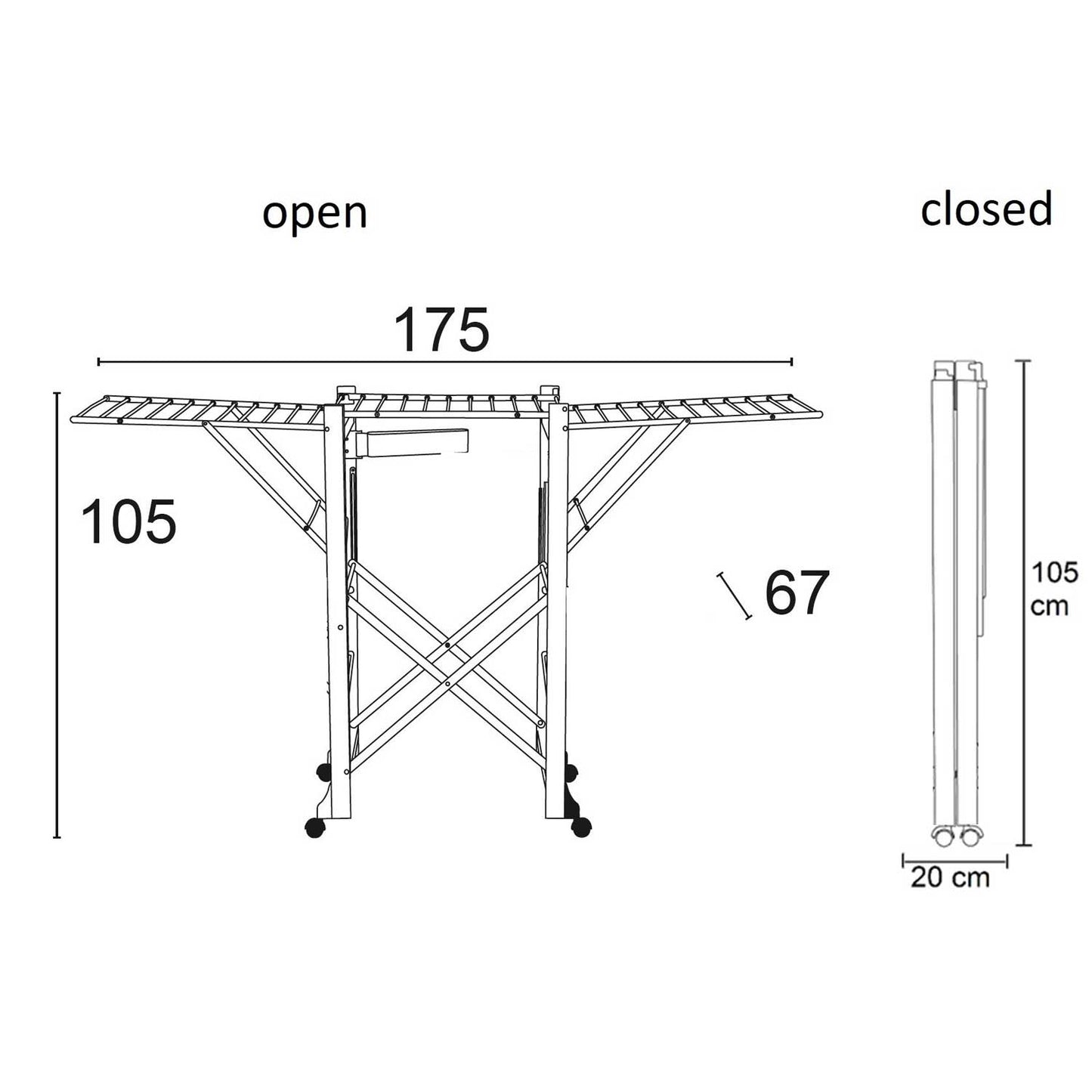Tendedero AIRONE Madera