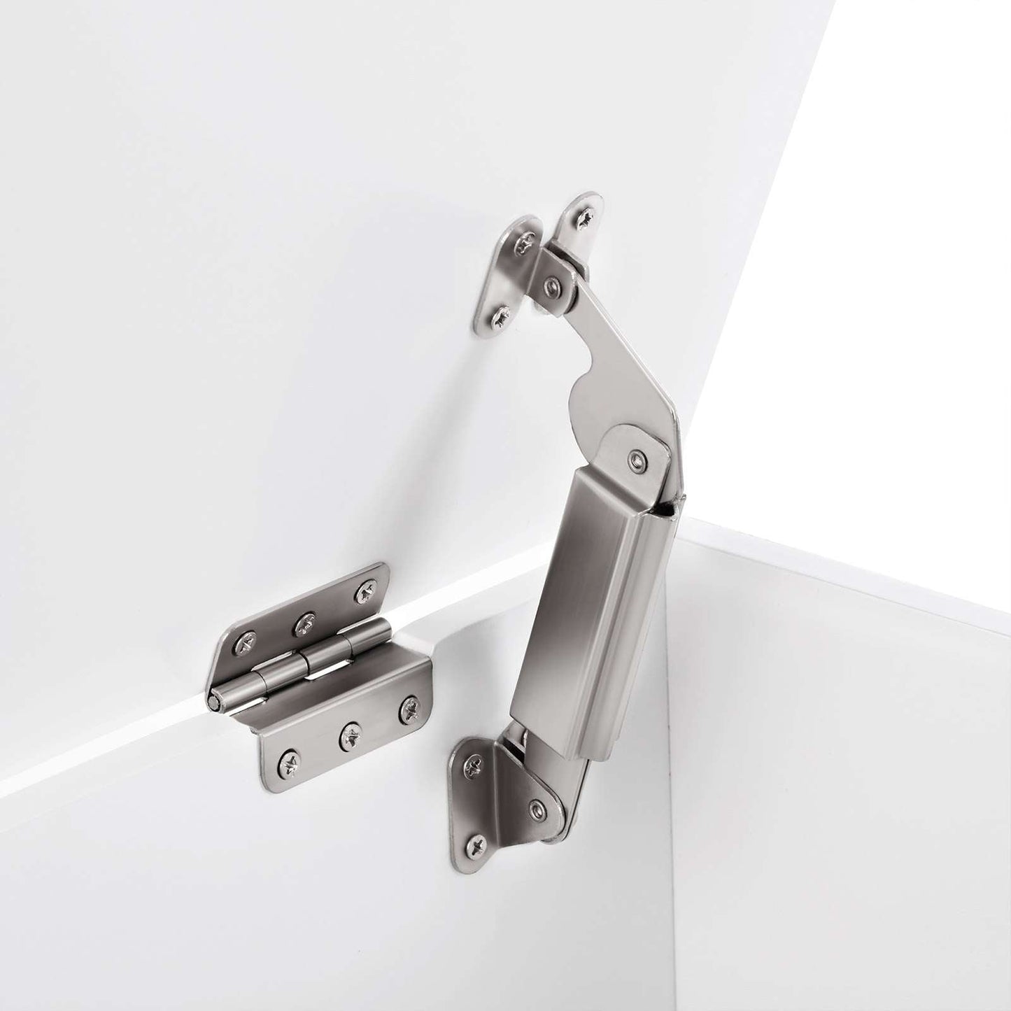 VASAGLE - Taburete de Almacenamiento Banco con Zapatero Caja para Juguetes Taburete para Cama Gran Capacidad Tablero MDF Blanco