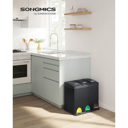 Cubo de Basura de Cocina 3 en 1 (24 Litros)