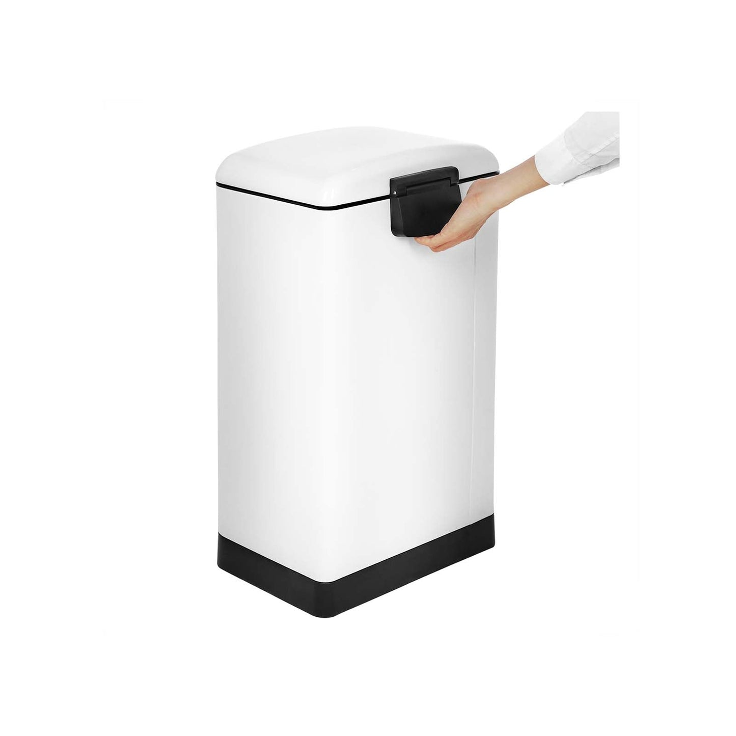 Songmics Cubo de Basura con Pedal para Reciclaje, 45L