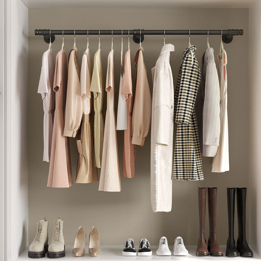 Perchero pared, Perchero de pared, Acero, SONGMICS, 2