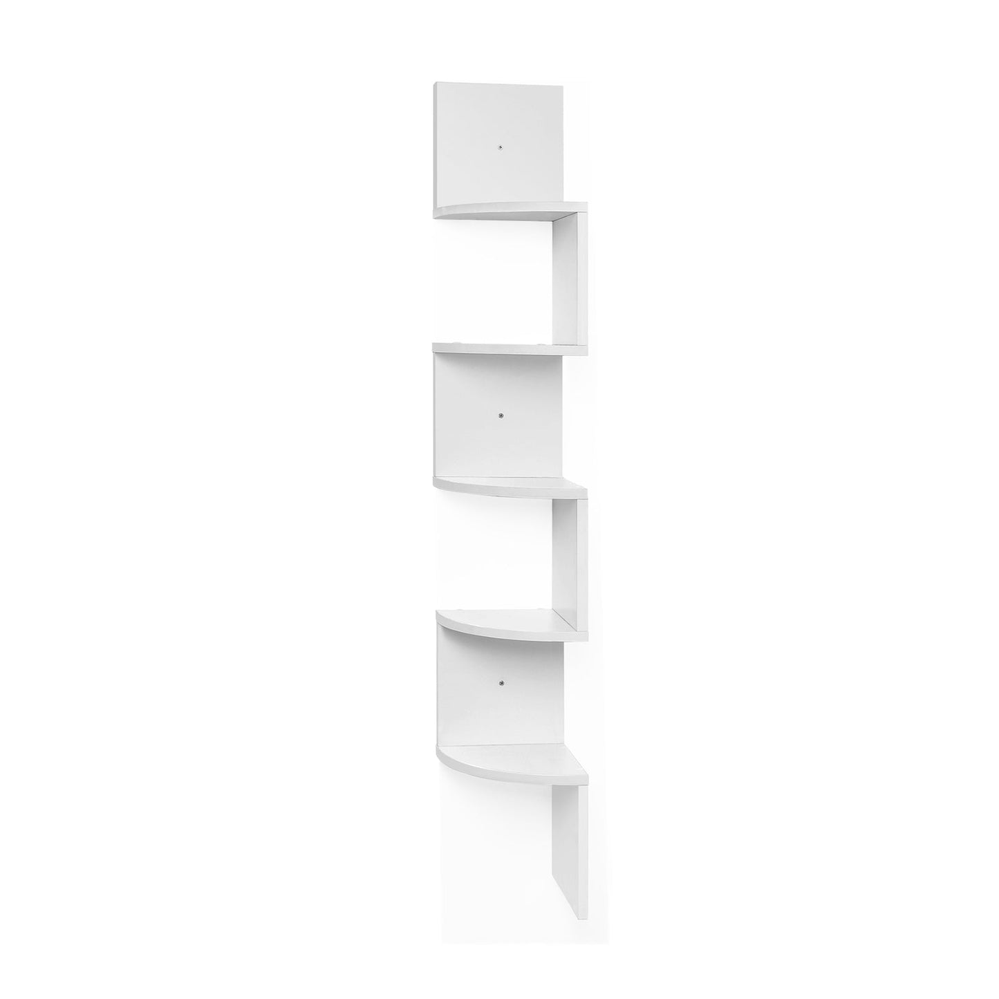 Vasagle Estantería Colgante en Zigzag, 5 Niveles, Blanco