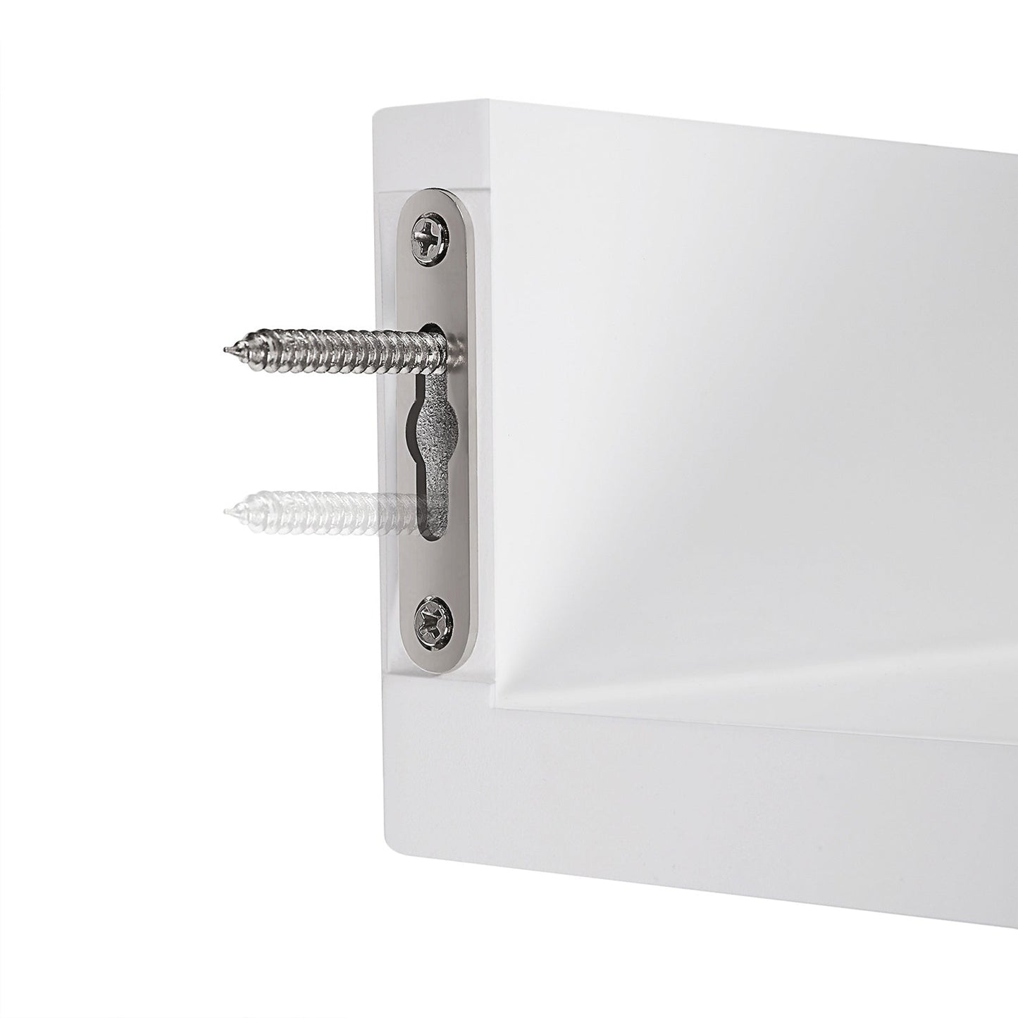Songmics Estante de Pared, Set de 3, Blanco