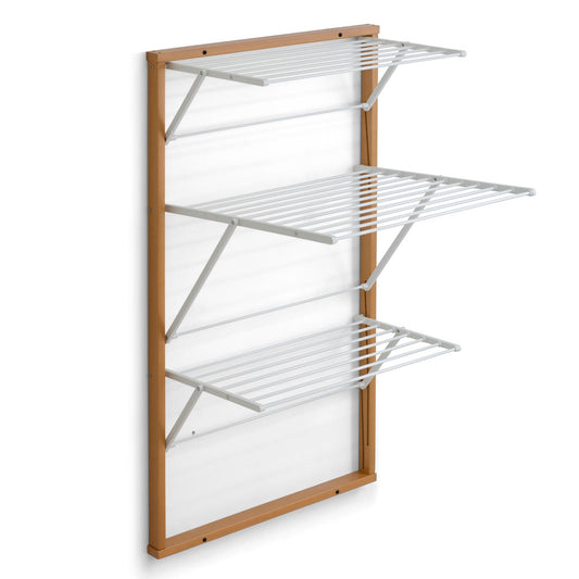 Tendedero Plegable, Tendedero Plegable Pared, Endedero Plegable de Pared, Tendedero Plegable Madera, 2