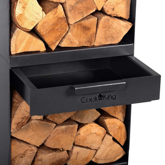 Soporte de troncos para brasero «VENTO»