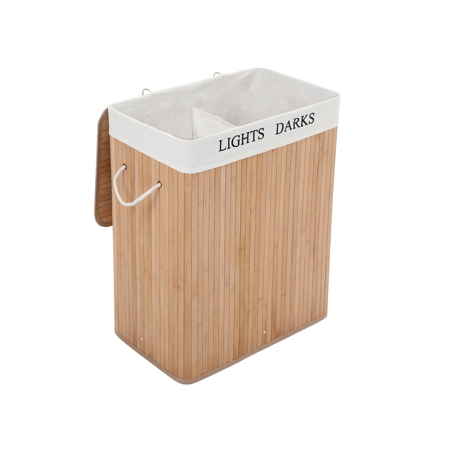 Cesto de Ropa Sucia Rectangular, 100L