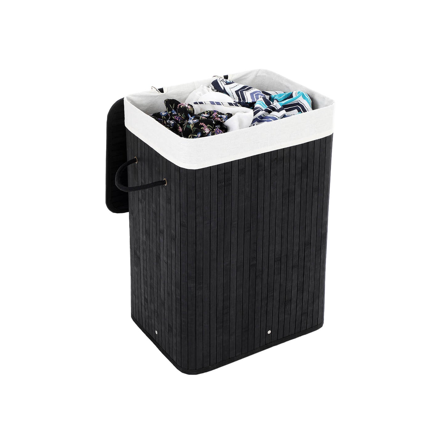 Cesto de Ropa Sucia Rectangular, 72L