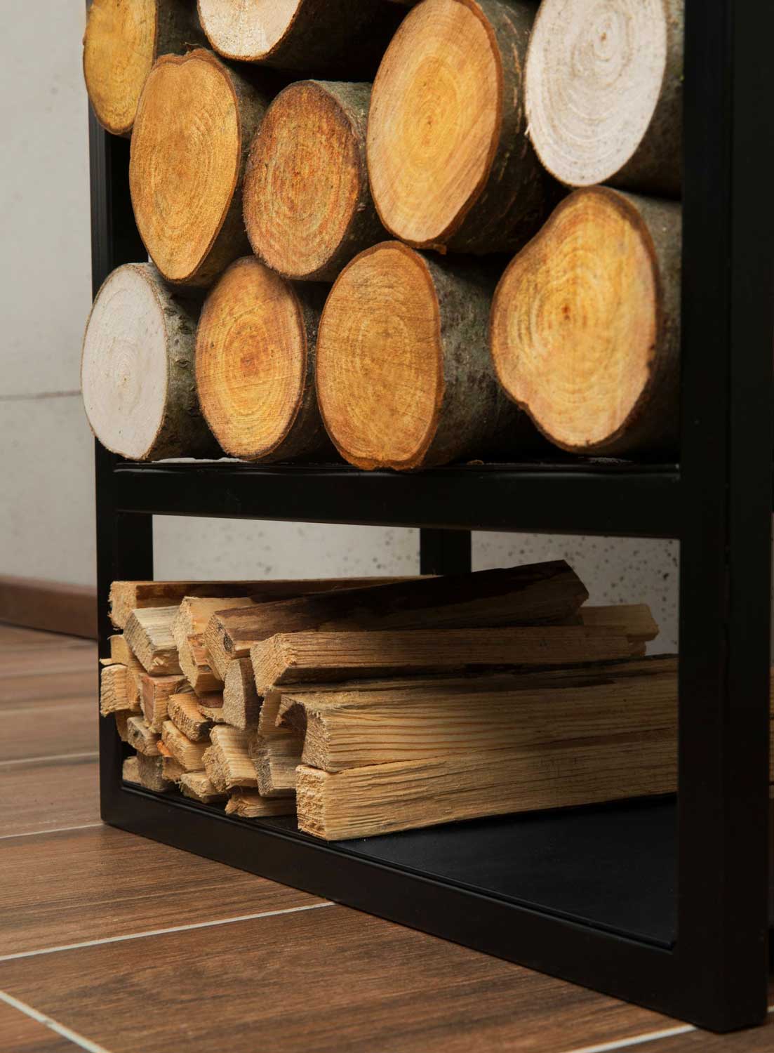 Soportes para troncos «ATOS» 120x40x20 cm, 150x50x20 cm, 1