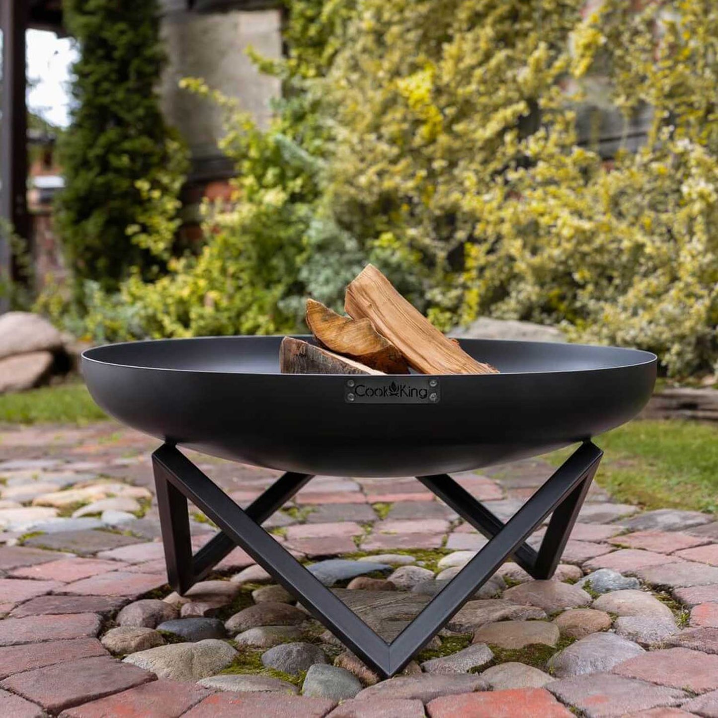 Brasero, Brasero Exterior, Brasero Jardin, Brasero de jardín «SANTIAGO» Dia. 60 cm, 70 cm, 80 cm, 100 cm, Cook King, 3