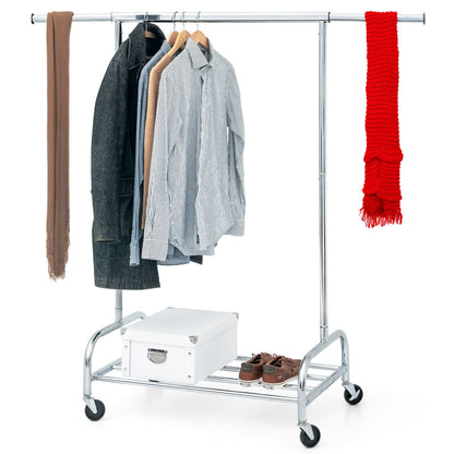Burro Ropa Resistente Soporta 100kg Perchero con Ruedas, Tatkraft Tiger