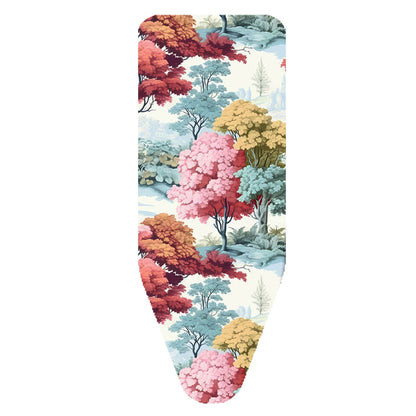 Funda Tabla Planchar, tamaño XL, 140×55 cm, 2 capas, algodón 100 % y molton, clip de fijación, Hecha en Italia, Colombo Autumn Vibes, 4