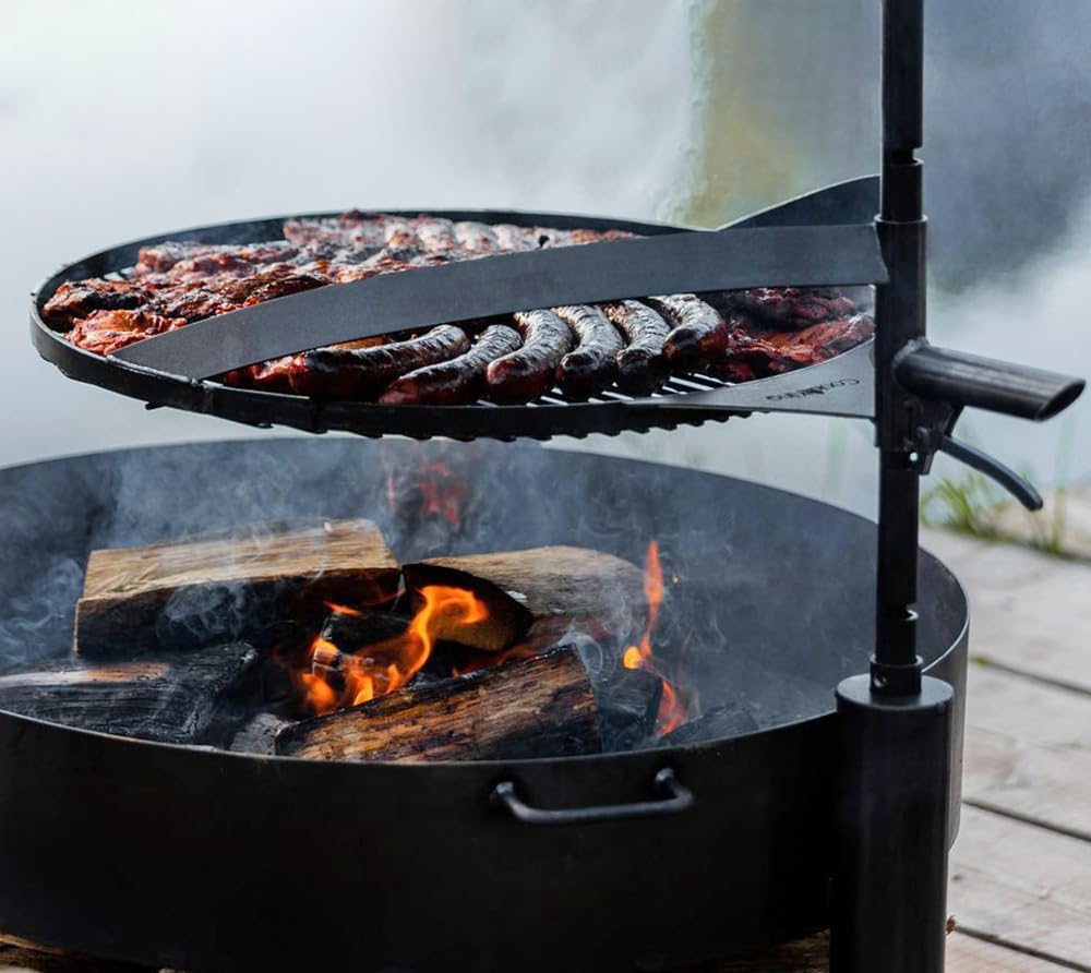 Brasero, Brasero Exterior, Ø 80 cm, Brasero Barbacoa, Cook King MONTANA X, 7