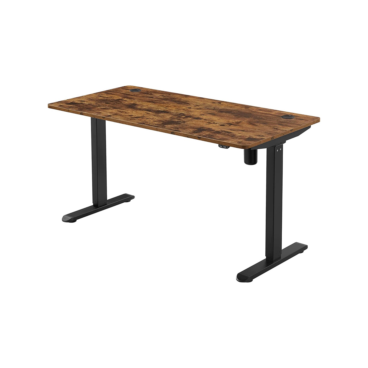 Escritorio elevable, Mesa regulable en altura, Eléctrico, 70x140x(73-114) cm, Estructura Escritorio con Motor, SONGMICS, 5