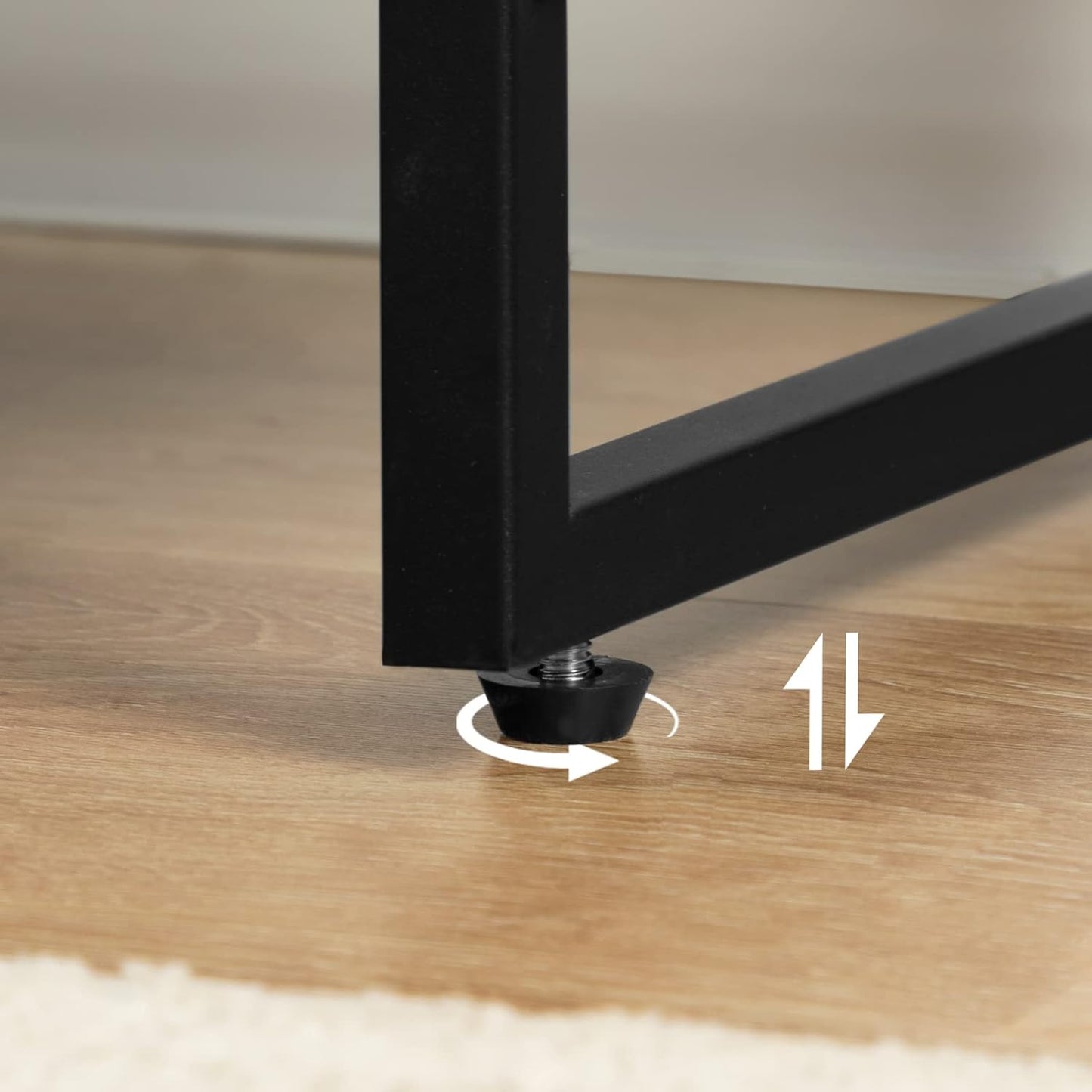 Zapatero, 10 Niveles, para 32-40 Pares, Zapatero Recibidor, Zapatero Alto y Estrecho, Marco de Metal, Marrón y Negro, HOOBRO, 6