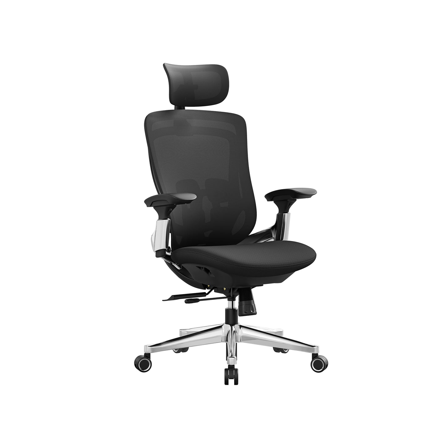 Silla Oficina, Silla Escritorio, Silla Ordenador, Silla Gamer, Respaldo Basculante, Carga de 150 kg, Negro, SONGMICS, 10