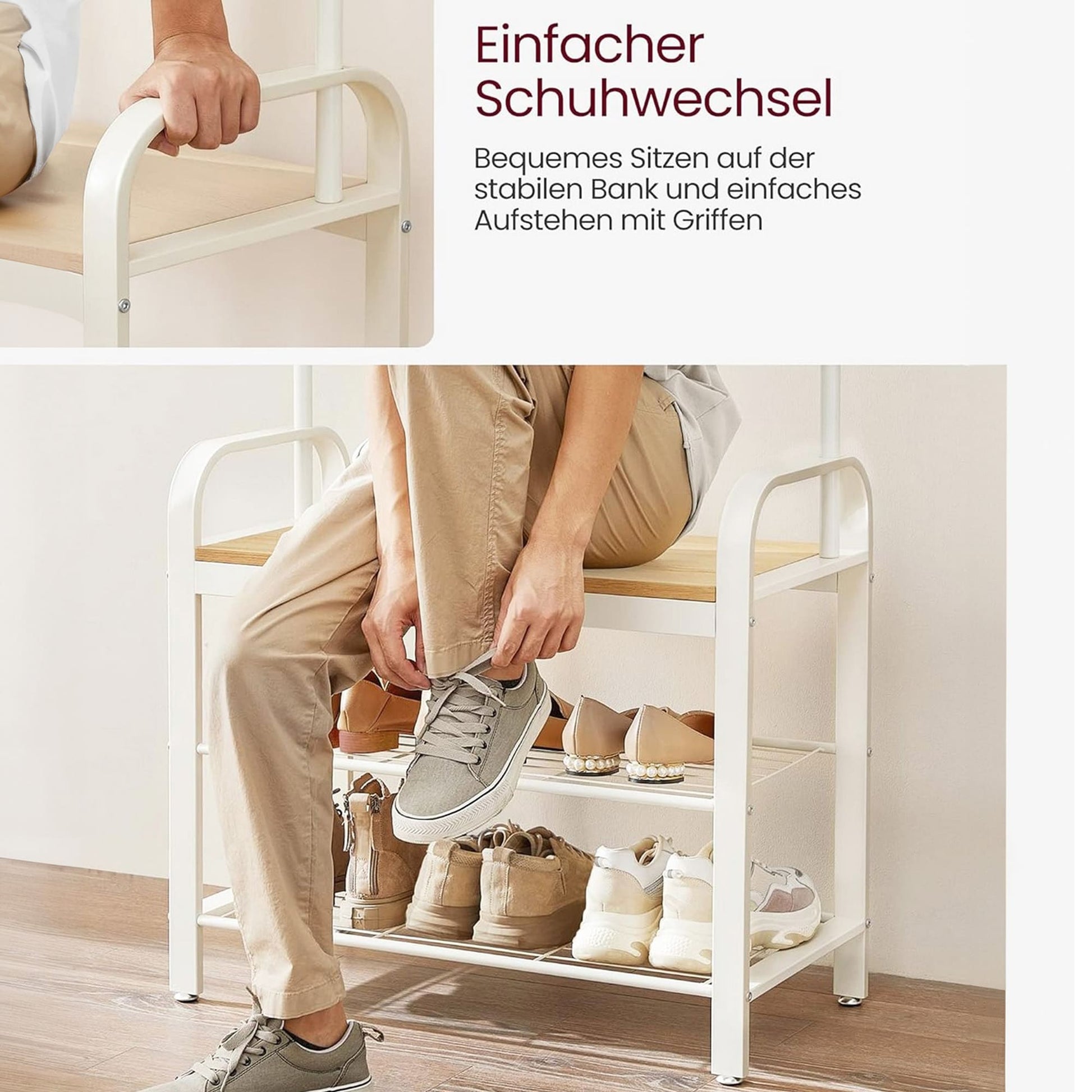 Recibidor Perchero Kenay Home Colgador Habitacion Juvenil Perchero