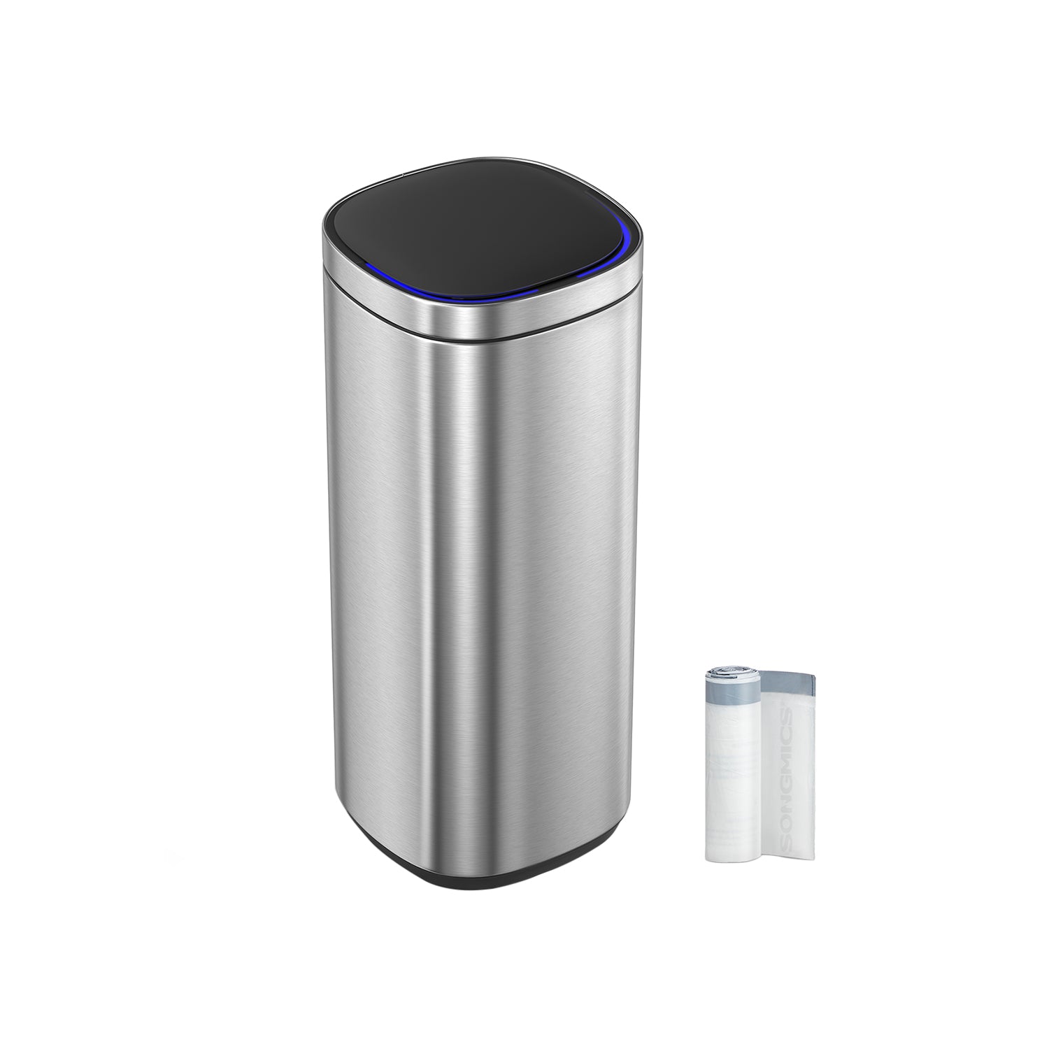 Cubo de basura, 50 L, con sensor de movimiento, automático, Cubo basura cocina, eliminación de olores con ozono, SONGMICS, 7