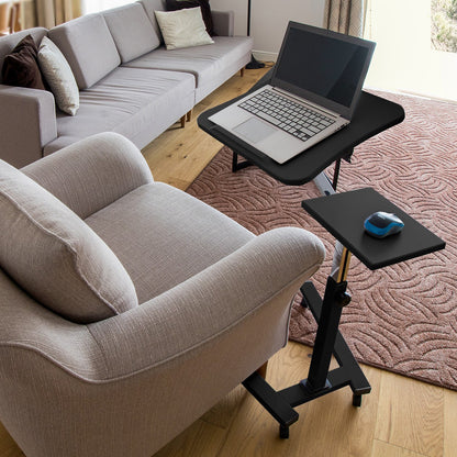 Mesa móvil para Laptop, Escritorio para Sofá, Escritorio portátil plegable, Mesa para Portatil Cama, Sofa, Tatkraft Joy, 2